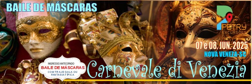 EXCURSO PA BAILE DO CARNAVALE DI VENEZIA EM NOVA VENEZA SC