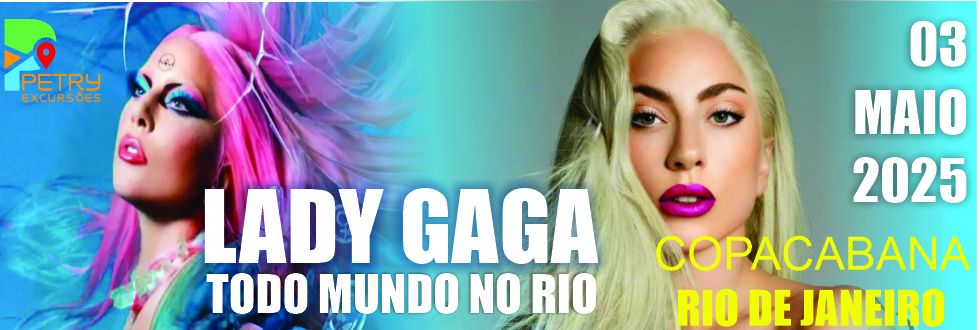 LADY GAGA NO RIO DE JANEIRO